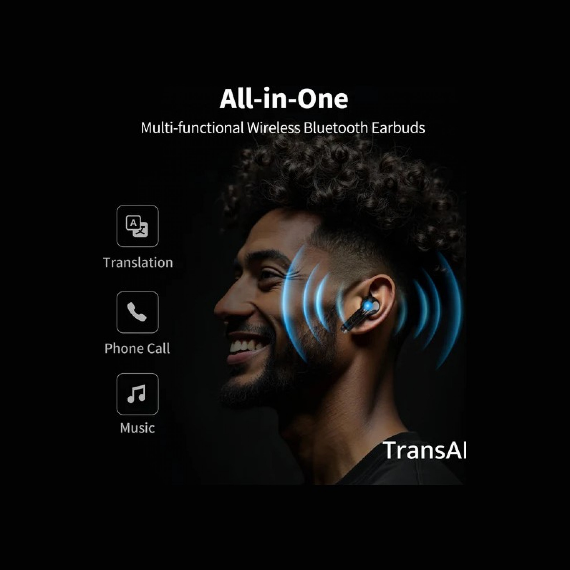 Портативный ИИ-переводчик TransAI Genie G1